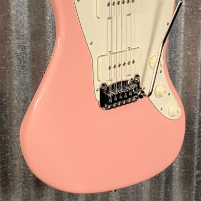 G&L USA Doheny Shell Pink Guitar & Case #7260 image 7