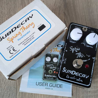 Reverb.com listing, price, conditions, and images for subdecay-spring-theory