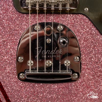 Bell & Hern Custom JazzCaster Finished in "Cousin Strawberry" Sparkle image 3
