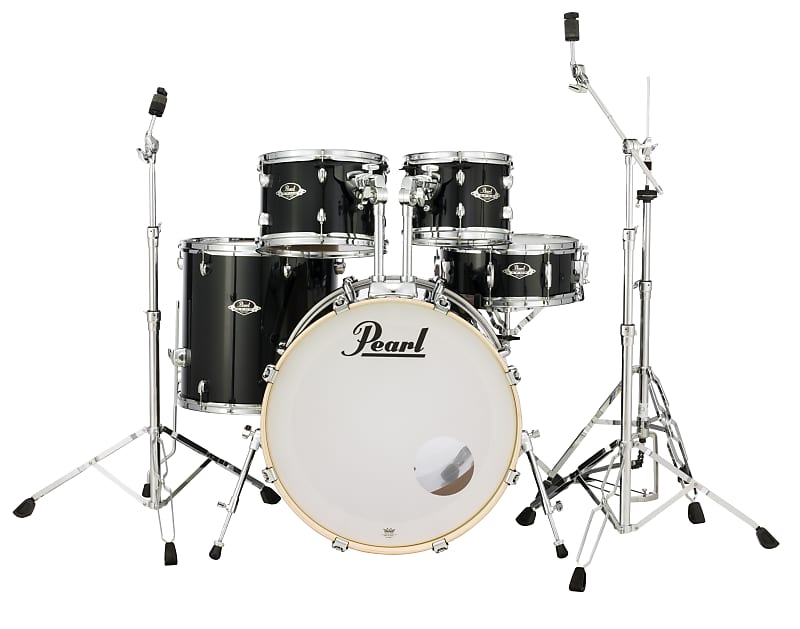 Pearl Export 22"x18" Bass Drum w/BB70 JET BLACK EXX2218B/C31 image 1