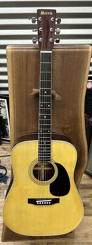 Morris W-20 - Natural - Acoustic Guitar - Made in Japan