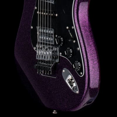 Fender Custom Shop Empire 67 Super Stratocaster HSH Floyd Rose NOS - Magenta Sparkle #16460 image 7