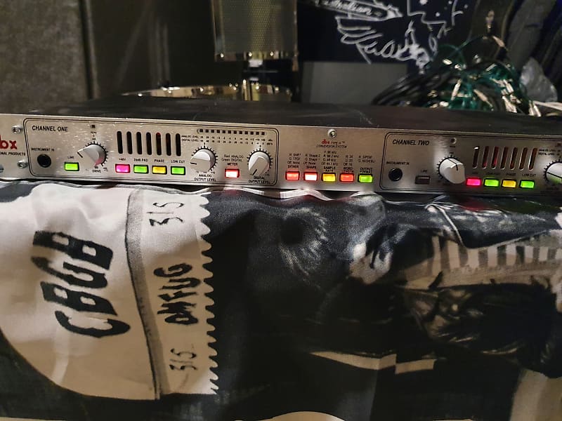 dbx 386 Dual Vaccuum Tube Preamp w/ Digital Out x 2 Reverb