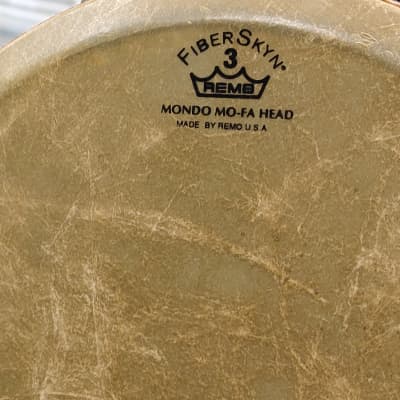 Remo Mondo Signature Series Leon Mobley 12" Djembe Drum - Adinkra Finish image 9
