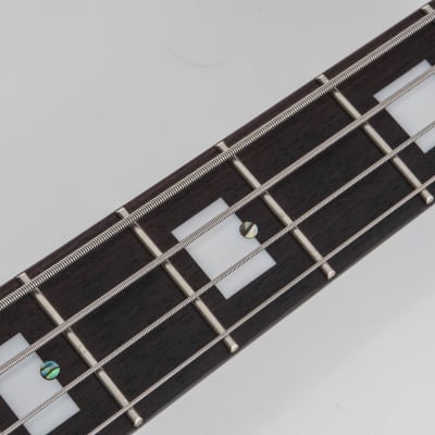 Italia Mondial Classic Bass, Italia blue, semi-hollow, Piezo Bridge , Resoglass top, made in Korea image 15