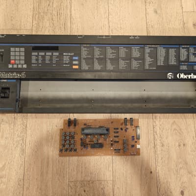Oberheim Matrix 6 chassis and pcb's no keyed for parts