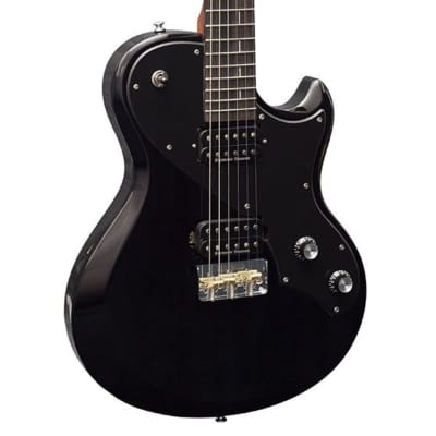 Shergold Provocateur HB/HB SP02SD Electric Guitar - Thru Black for sale