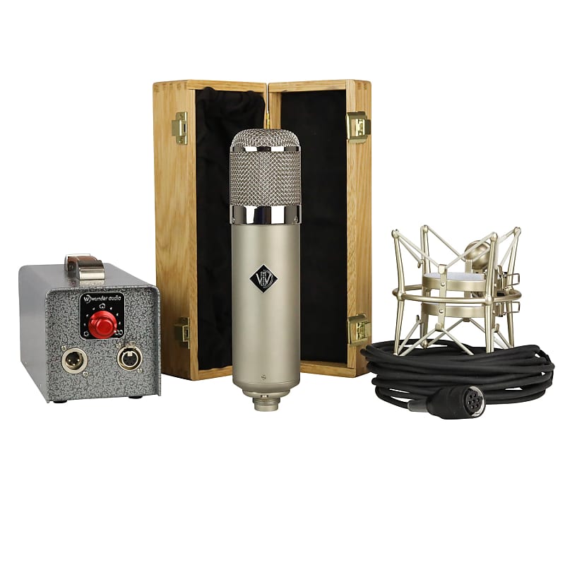 Wunder Audio CM7 GS DualPattern Tube Microphone 1165 Reverb