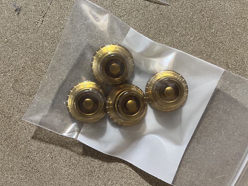 Gibson Gold top hat, knobs, Les Paul SG 2024 Gold Reverb