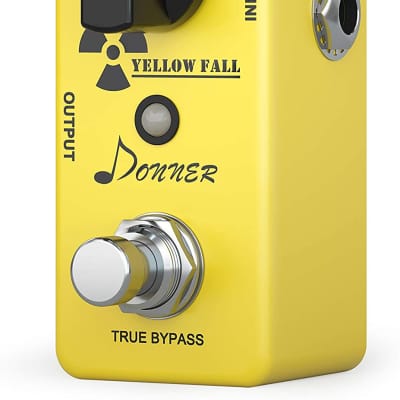 Yellow Fall Analog Delay Guitar Effect Pedal image 3