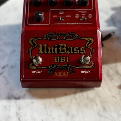 Akai UniBass UB1 Harmonized Bass Distortion | Reverb