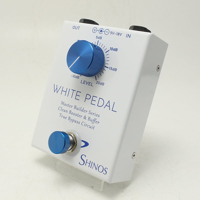 ギター SHINOS / WHITE PEDAL Master Builder SHINOS WHITE PEDAL Master Builder Series Shinos Shi Whp White