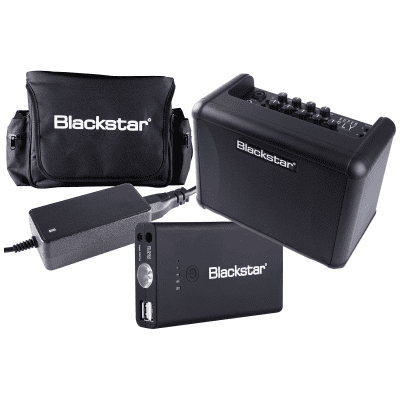Blackstar Super Fly Street Pack 12-Watt 2x3" Battery-Powered Mini Guitar Combo with Bag and Power Supply