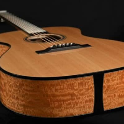 12th Root Guitars C14 Beeswing Mahogany OM Acoustic image 6