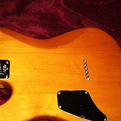 2004 Fender Telecaster American Deluxe Amber Flame Maple image 14