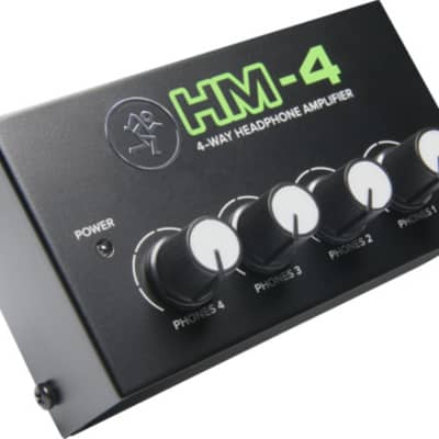 Mackie HM-4 4-Way Headphones Amplifier image 1