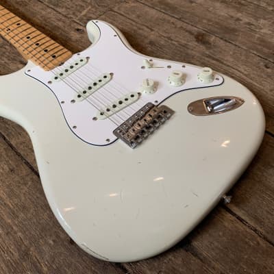 2019 Fender Custom Shop Ltd. Edition Jimi Hendrix Strat Izabella - Aged Olympic White image 14