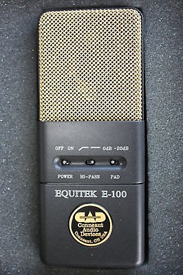 Rare Vintage CAD Equitec E100 1990's Condenser Microphone