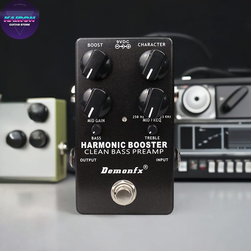 Demon FX DemonFx Harmonic Booster Electric Bass Clone Pedal | Reverb