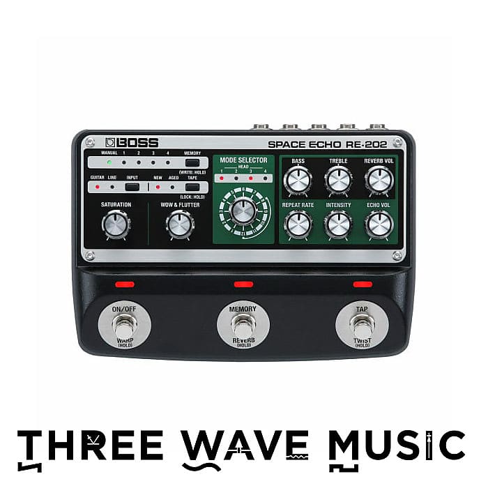 BOSS RE-202 - Space Echo [Three Wave Music] image 1