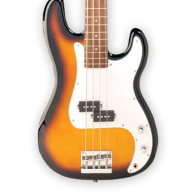 Jay Turser JTB-400C-TSB Series Maple Neck 4-String Electric Bass Guitar - Tobacco Sunburst image 1