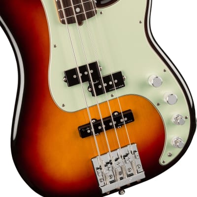 Fender American Ultra Precision Bass - Rosewood Fingerboard - Ultraburst image 4