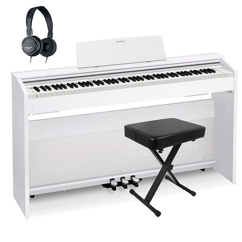 Casio Privia PX-870 Digital Piano - White BONUS PAK | Reverb