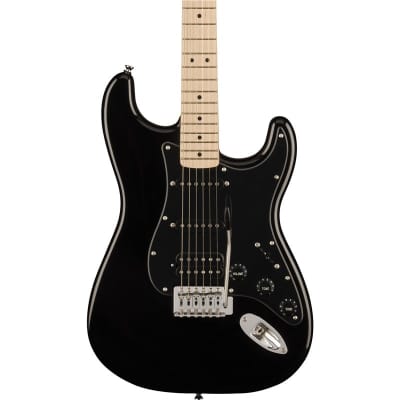 Squier Sonic Stratocaster HSS, Black for sale