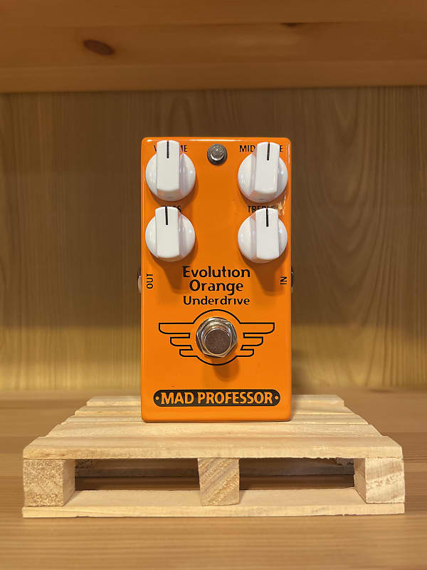 Mad Professor Evolution Orange Underdrive - Factory - Orange | Reverb