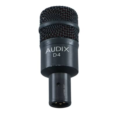 Audix D4 Hypercardioid Dynamic Drum / Instrument Microphone