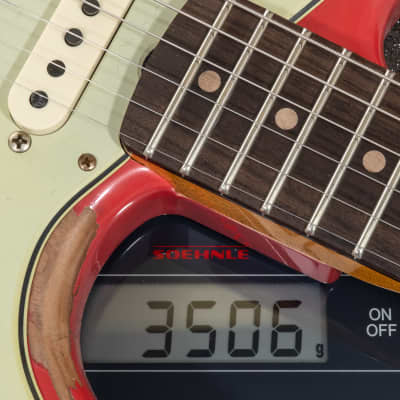 Fender Custom Shop '60 Stratocaster RW - Fiesta Red Heavy Relic image 11