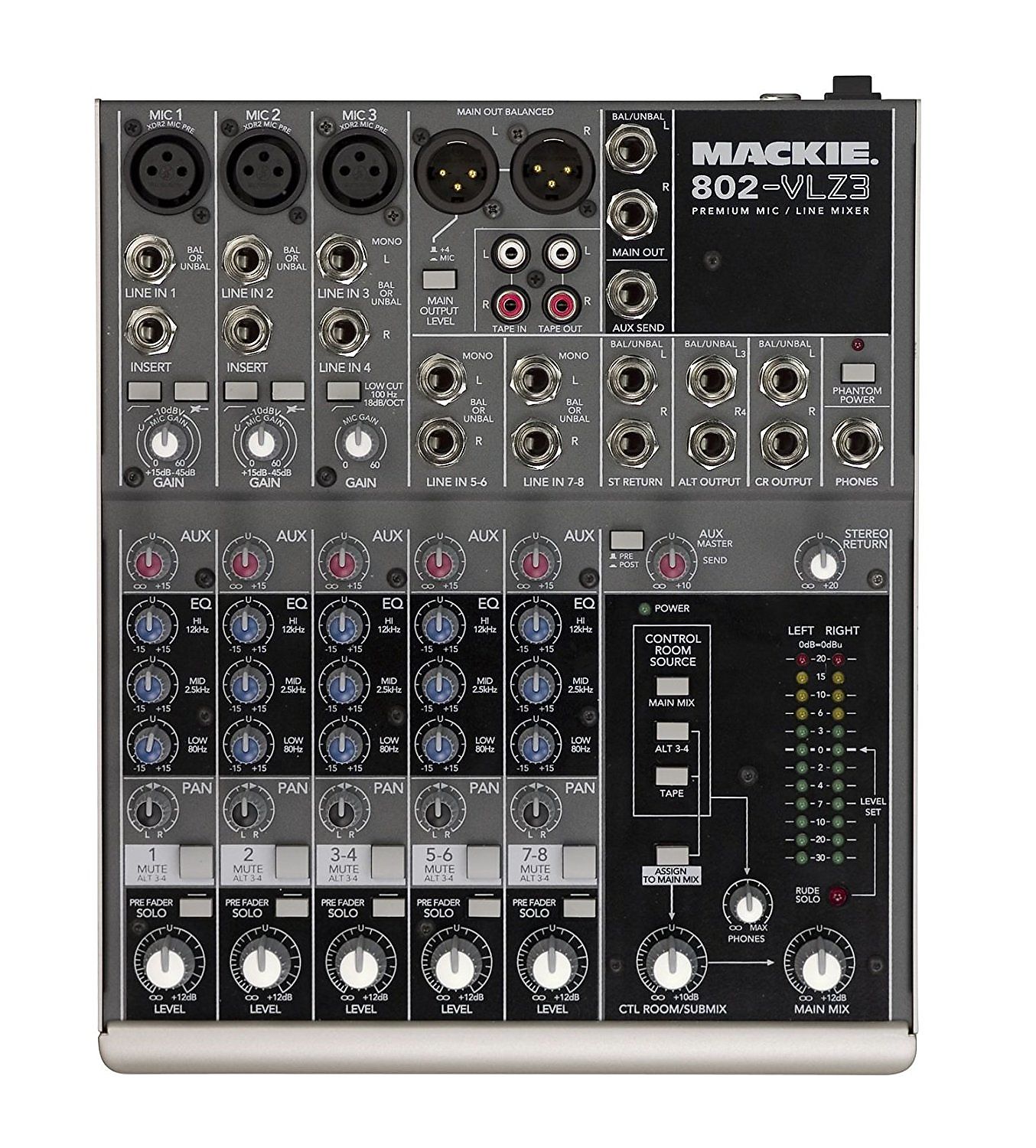 Mackie 802-VLZ3 Compact Mixer