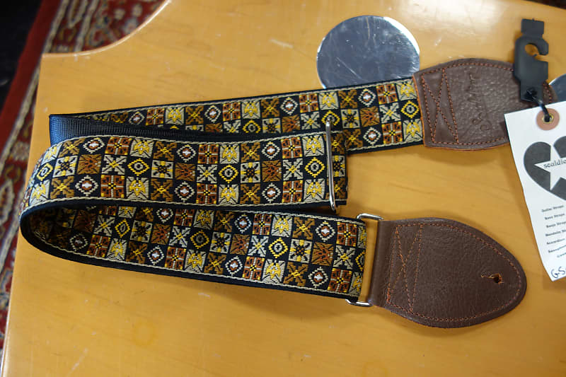 Souldier Woodstock Brown guitar strap Reverb