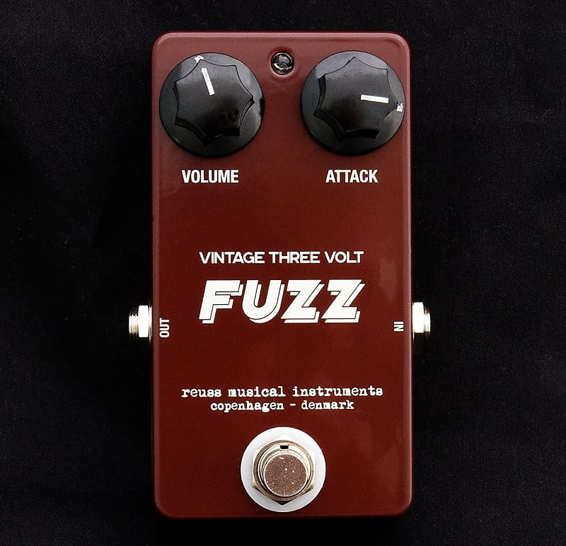 Reuss Vintage Three Volt Fuzz (Maestro FZ-1 circuit) | Reverb