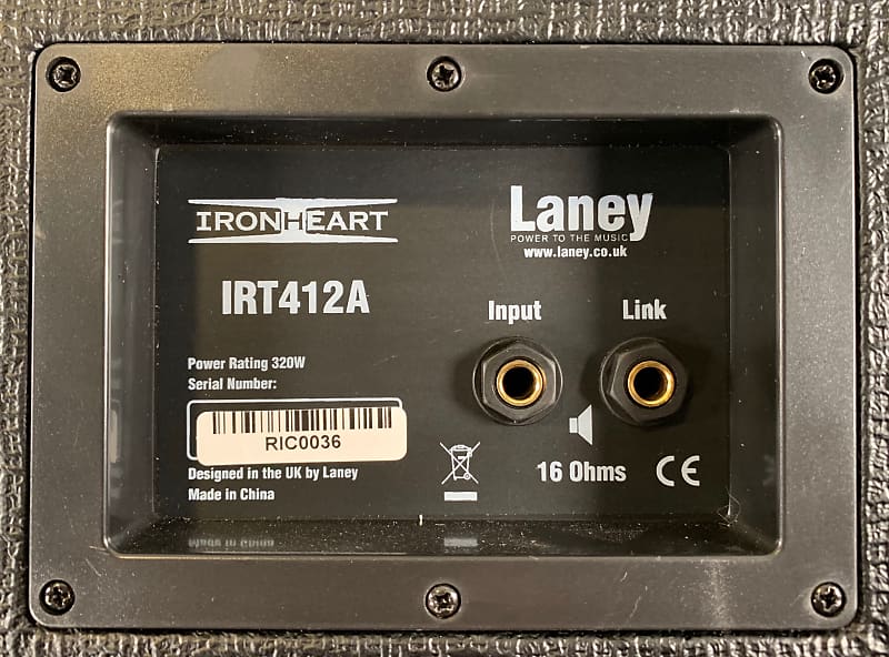 【9902】 Laney IRT412A 12インチ 4発 許容320W 16Ω Laney ( レイニー ) IRT412A 送料無料 | サウンドハウス