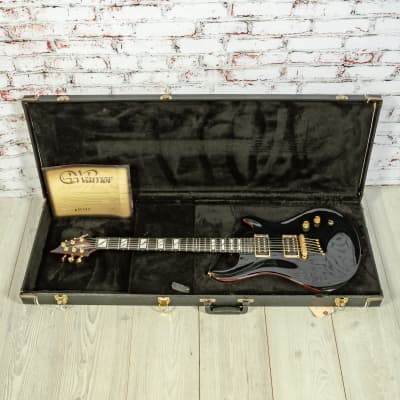 Warrior Instruments Soldier Electric Guitar, Rick Derringer Signed, Black w/ Case x1USA (USED) image 15