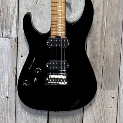 Charvel Pro-Mod DK24 HH 2PT Left-handed Electric Guitar - Gloss Black, In Stock & Ready to Rock ! image 2