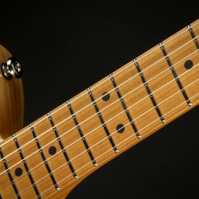 Suhr Eddie's Guitars Exclusive Custom Classic T Roasted - Deep Green Sparkle image 10