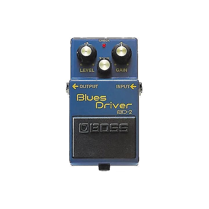 Boss BD-2 Blues Driver (Black Lablel) - Blue | Reverb