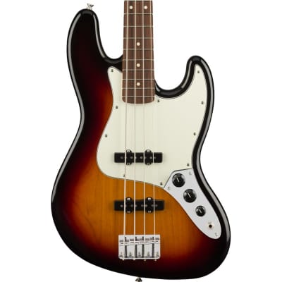 Fender Player Jazz Bass ﻿3 Tone Sunburst Pau Ferro for sale