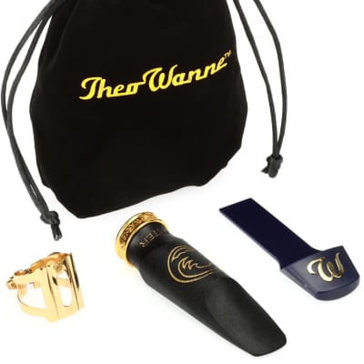 Metal Alto Sax Mouthpiece Theo Wanne Enlightened Alto Sax Ligature