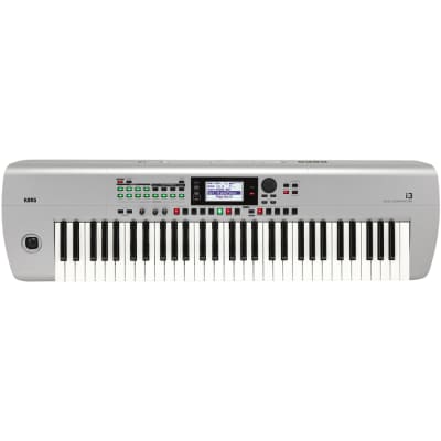 Korg i3 MS Music Workstation Tastiera Silver