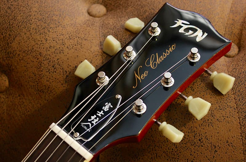 FGN Fujigen Guitars NEO CLASSIC LS-10R-AG Gold Top