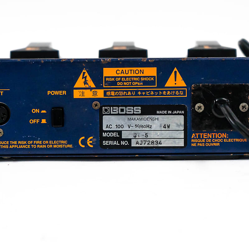 ギター BOSS GT-5 BOSS GT-5 Multi Effects Guitar Processor Pedal MIJ Tested