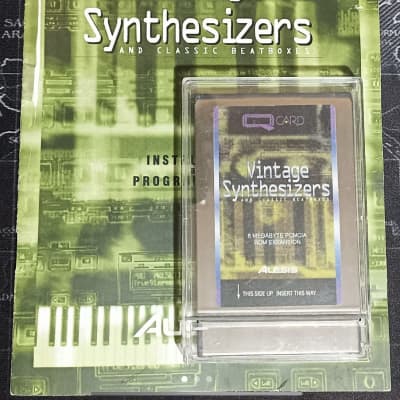 Alesis Vintage Synthesizers Q Card