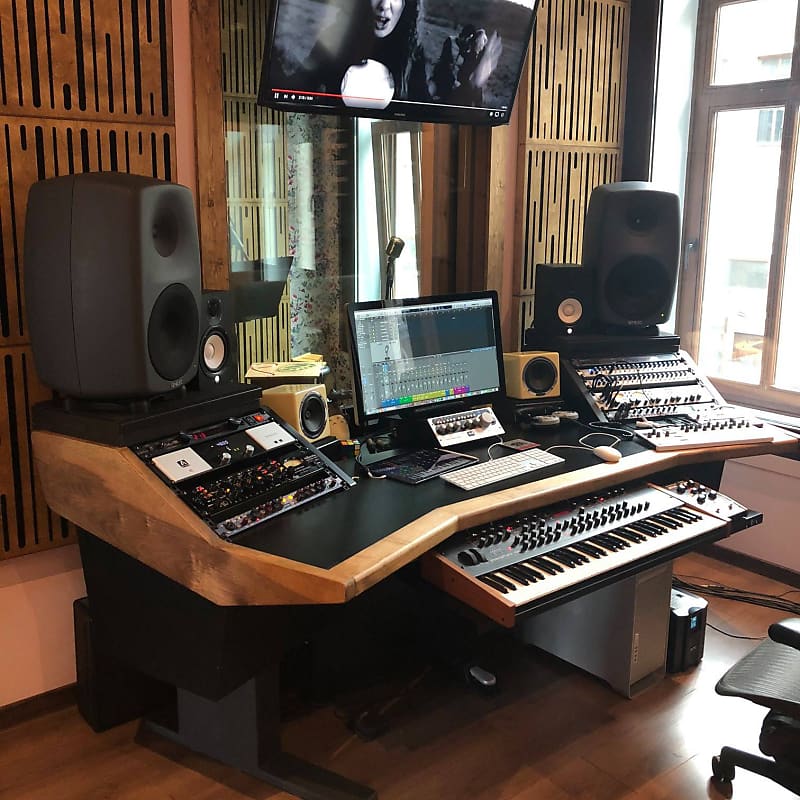 Custom Recording Studio Desk image 1