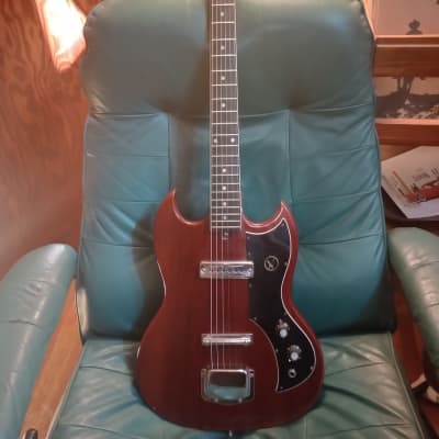 1960s Kay SG Electric Guitar - Cherry Red image 1