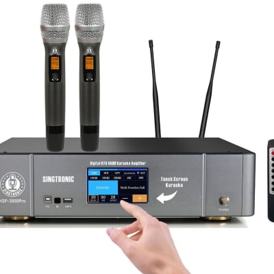 Singtronic Complete 3500W Home Karaoke System w/ YouTube Songs by iPhone / iPad image 2