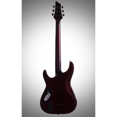 Schecter C-1 Hellraiser Electric Guitar, Black Cherry image 6