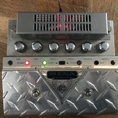 最初の MESA 真空管搭載プリアンプ PEDAL V-TWIN Boogie エフェクター